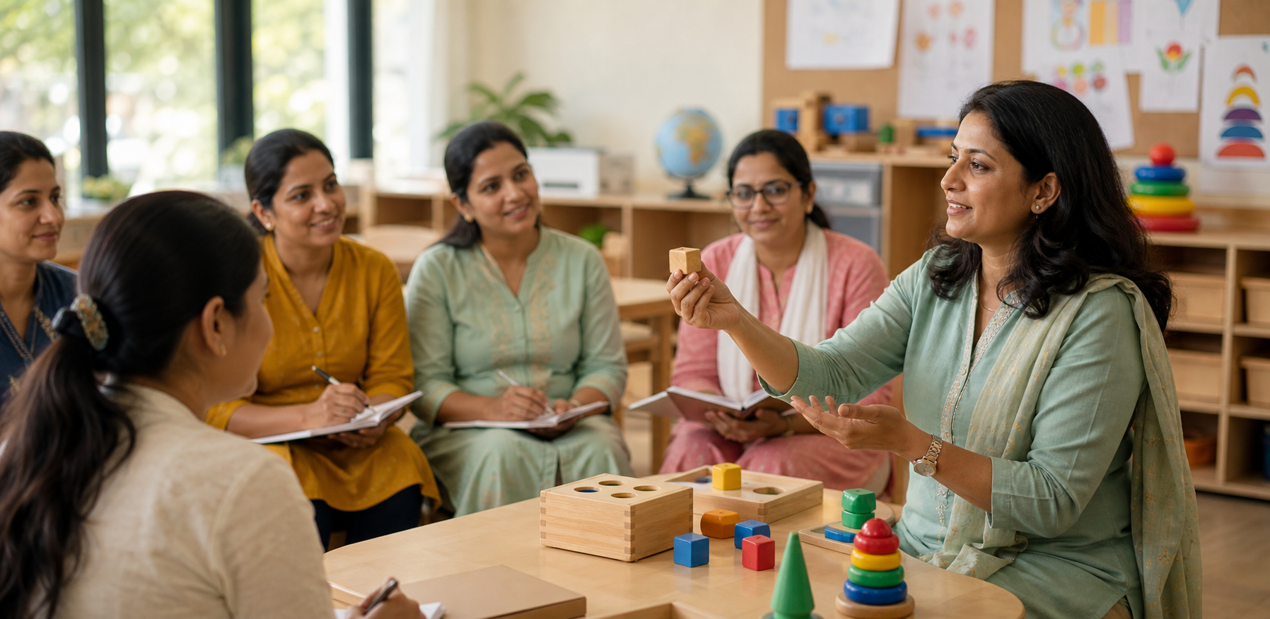 Teacher training workshop for Advance Diploma in Nursery Teacher Training (ADECCE)